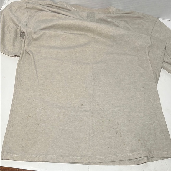 Hustler Hollywood Graphic Tee in Cream - Picture 9 of 9